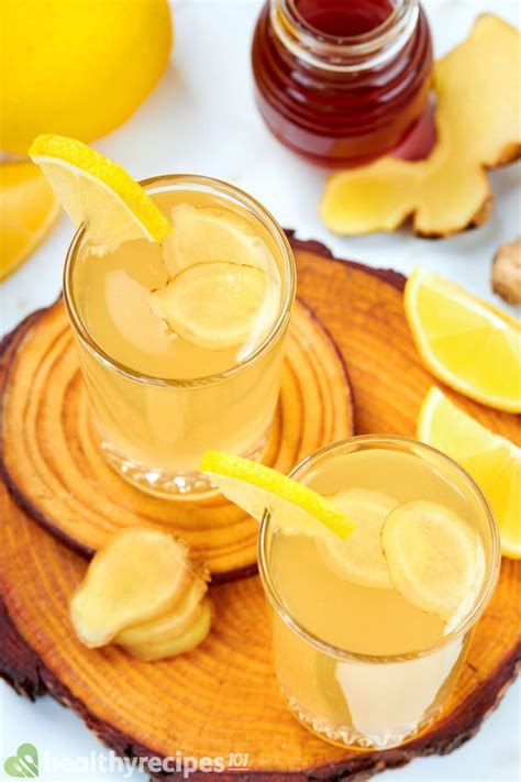 Ginger Lemon Honey Apple Cider Vinegar Recipe Detox Cleansing Juice