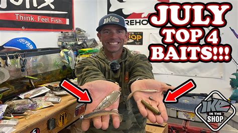 Top 4 July Bass Baits Catch More Fish In The Heat Of Summer Bass