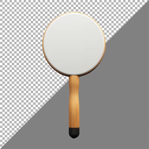 Premium PSD Ping Pong Paddle Against Transparent Background Ai Generated