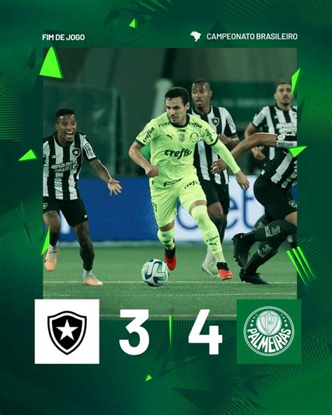 Palmeiras Arranca Vit Ria Sobre Botafogo E Deixa Brasileiro Aberto Ajn