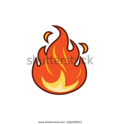 Fire Emoji Vector Symbol Lit Stock Vector (Royalty Free) 2266100513 | Shutterstock