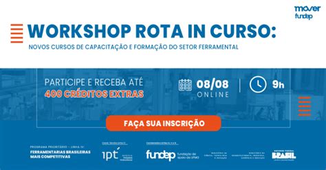 Workshop Rota in Curso Novos cursos de capacitação e formação do setor