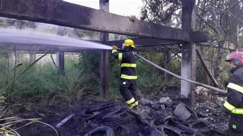 Se Incendia Lote Bald O Cerca Del Mercado Malibr N En Veracruz