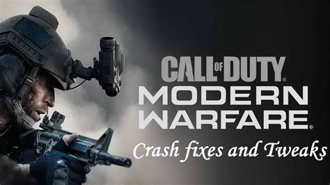 Call Of Duty Modern Warfare Crash To Desktop Fix How To Fix Performance