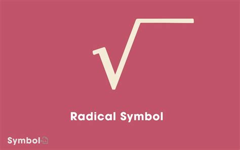 Radical Symbol