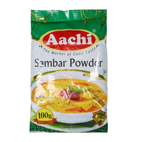 Aachi Sambar Powder Gm Bag Set Of Bag Of Sheet Of