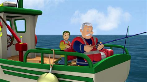 Image - Charlie's Fishing Boat Steele out at sea.jpg | Fireman Sam Wiki ...