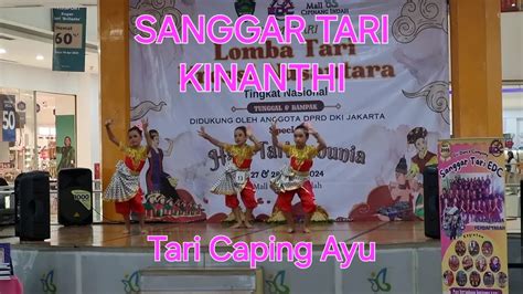 Sanggar Tari Kinanthi Group Tari Caping Ayu Edc Menari Mall