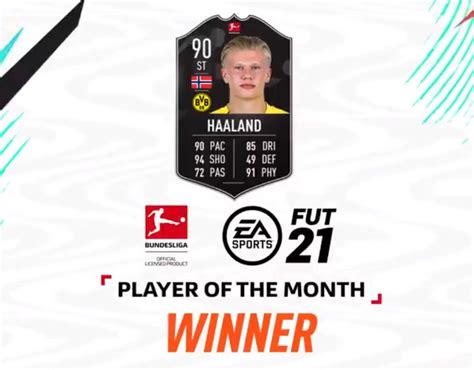 Fifa 21 Erling Haaland Potm Sbc Cheapest Solutions Rewards Stats