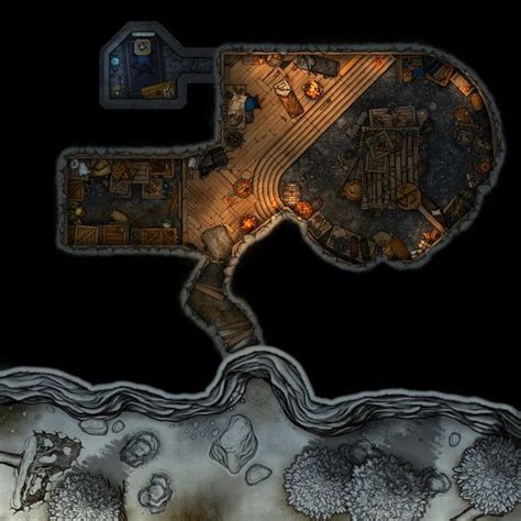 Sequestered Smuggler S Cave Versions X Dnd World Map