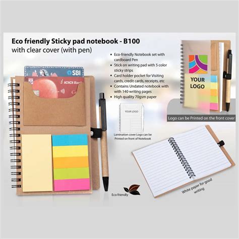 Eco Friendly Sticky Pad Notebook B At Rs Piece Sticky Note