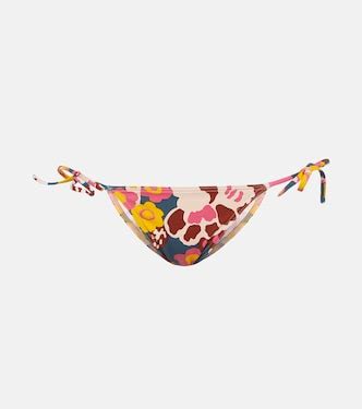 Kiwi Printed Triangle Bikini Top In Multicoloured Eres Mytheresa