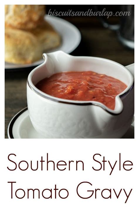 Southern Style Tomato Gravy Artofit