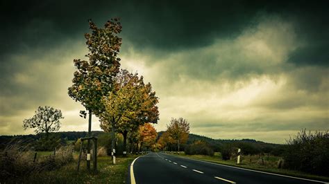 Kostenlose foto Himmel Straße natürliche Landschaft Wolke Natur