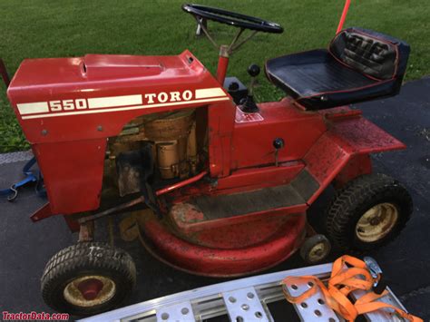 Toro 550 Tractor Photos Information