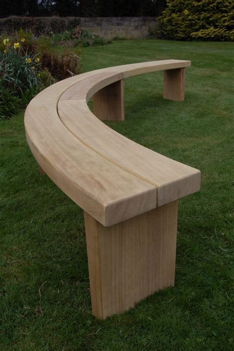 Curved Benches Backless Hardwood Benches For Sale Branson Leisure