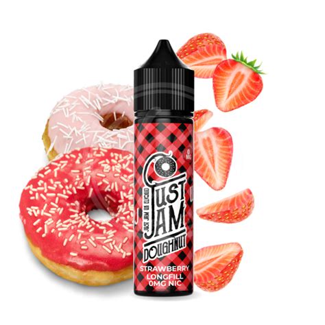 Just Jam Strawberry Doughnut Praha Vape Shop N1