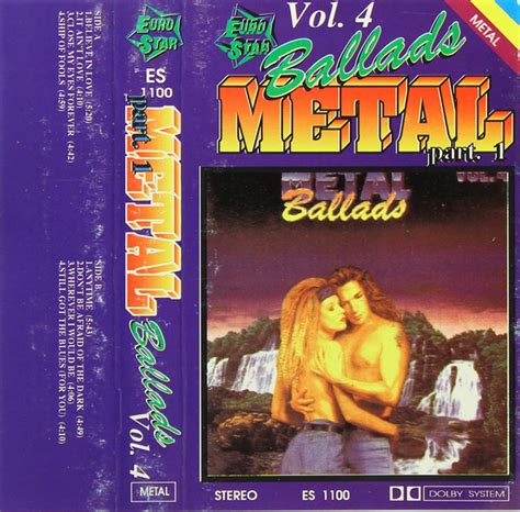 Metal Ballads Vol 4 Part 1 Cassette Discogs