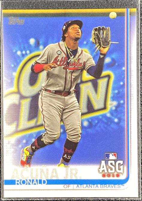 Topps Update Asg Ronald Acuna Jr Atlanta Braves Us Ebay