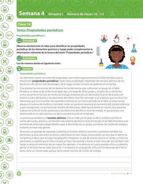 Pdf Propiedades Peri Dicas I Actividad Colombia