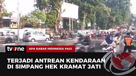 Pantauan Arus Lalu Lintas Di Simpang Hek Kramat Jati Akip Tvone Youtube