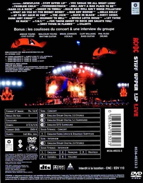 AC/DC Stiff Upper Lip LIVE (2001) - CALLE NOSTALGIA