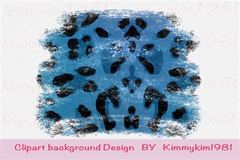 Sublimation Leopard Brush Strokes Png Graphic By Kimmykim