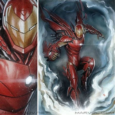 Adi Granov On Instagram Invincible Iron Man Variant Cover Acrylic