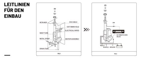 Red Wolf Elektrische Autoantenne Universal Motorantenne V F R