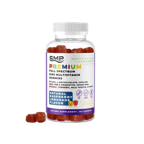 Private Label Kids Vegan Multivitamin And Essential Minerals Gummy Smp