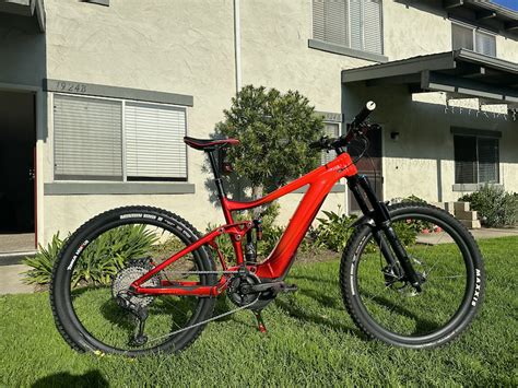 Giant Reign E Pro E Mountain Bike Size Medium For Sale