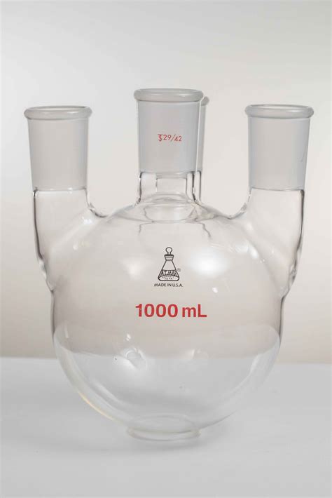 Flask Round Bottom Four Neck Capacity Ml At Mar Glass