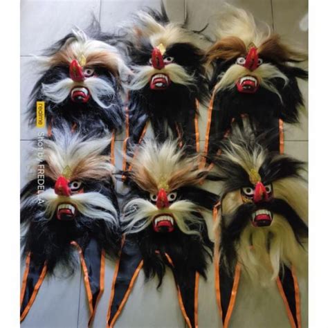 Jual Topeng Barong Ganongan Anak Topeng Reog Jaranan Shopee Indonesia