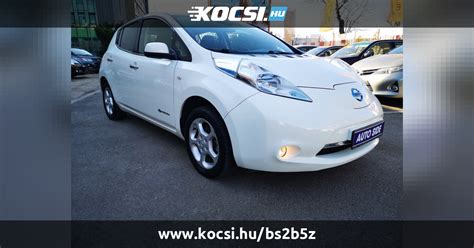 Elad Haszn Lt Nissan Leaf Acenta Kwh Automata Budapest Bs B Z