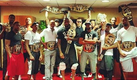 LeBron James presents Heat teammates with WWE championship belts - LA Times