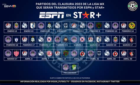 Platinum Sports On Twitter Calendario De Partidos Del Torneo Clausura