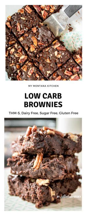 Low Carb Brownies With Chocolate Chips And Pecans My Montana Kitchen