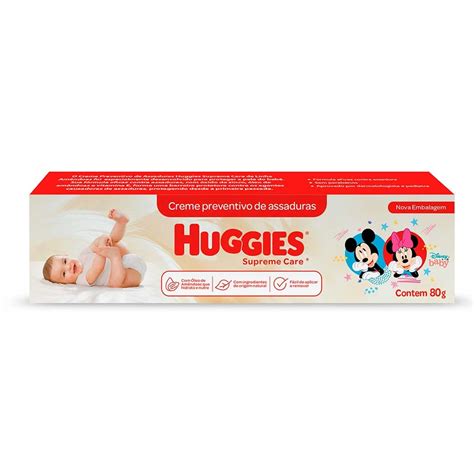 Creme Preventivo De Assaduras Huggies Supreme Care 80g P7896018704152