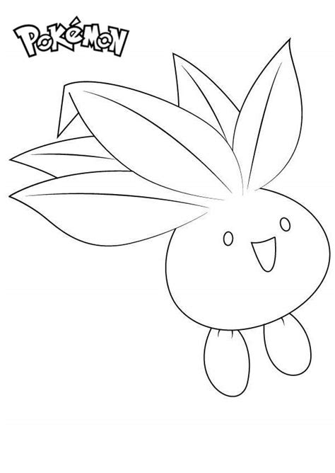 Oddish Coloring Pages Free Pokemon Coloring Pages Printables