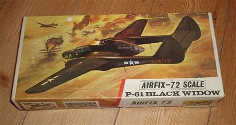 Northrop P-61 'Black Widow' - Vintage Airfix