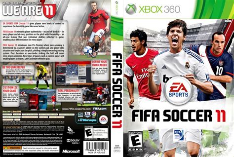 Fifa Soccer 11 Xbox 360 Game Covers Fifa Soccer 11 Dvd Ntsc Custom