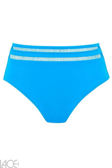 Fantasie Swim East Hampton Bikini Taillenslip High Leg Blue Diamond