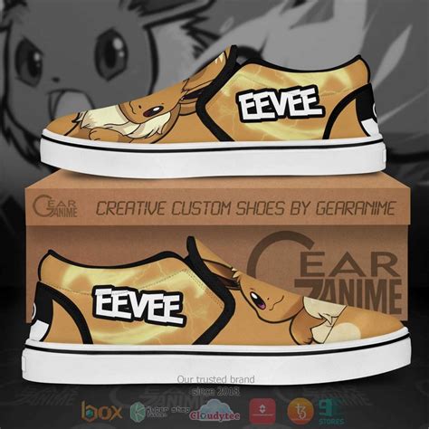 HOT Eevee Pokemon Anime Slip On Sneaker Express Your Unique Style