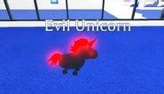 Neon Evil Unicorn Worth Adopt Me - Adopt me Trading Value