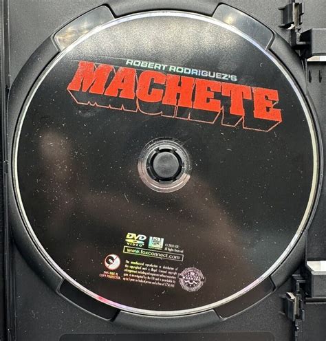 Machete DVD Widescreen Danny Trejo Steven Seagal Robert De Niro 2010 EBay