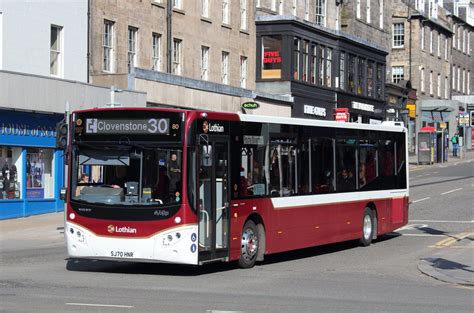 Sj Hnr Lothian Buses Evora Is Seen Flickr