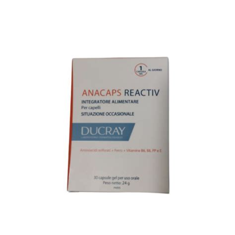 Ducray Anacaps Reactiv Capelli Capsule Marconifarma La Tua