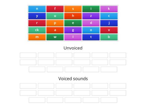 L7 Voiced And Unvoiced Group Sort