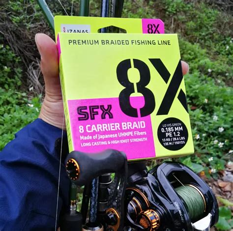 Linha Multifilamento Rapala Sufix SFX 8X Carrier Braid 270 Metros