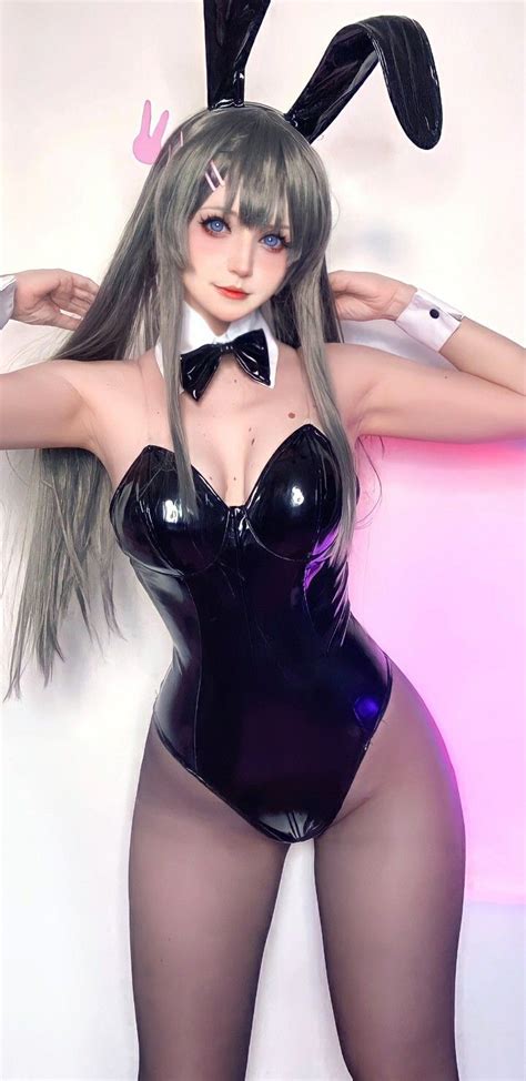 Mai Sakurajima Cosplay Mai Sakurajima Bunny Suit Playboy Bunny